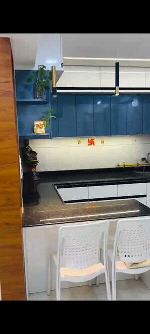 Kitchen in 3 BHK Apartment at Shaligram Prime, Ghuma – for Rent