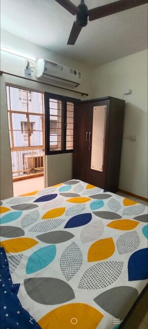 Bedroom in 2 BHK Apartment at Sun South Trade, Bopal – for Rent