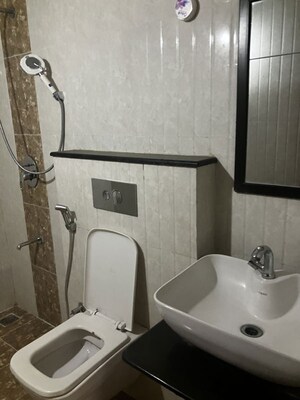 Bathroom in 2 BHK Apartment at Mahendra Aarna, Electronic City Phase ii – for Rent