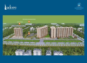 3 BHK Apartment – Exterior View View at Adore Samriddhi, Sector 89 - for Sale