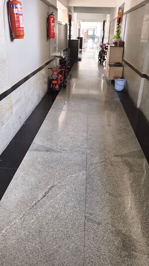 Building Lobby in 2 BHK Apartment at Niharika Flora, Gachibowli – for Rent