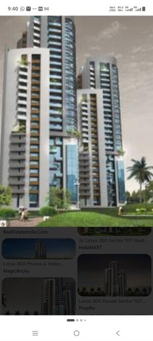 4 BHK Apartment For Rent in 3C Lotus 300, Sector 107