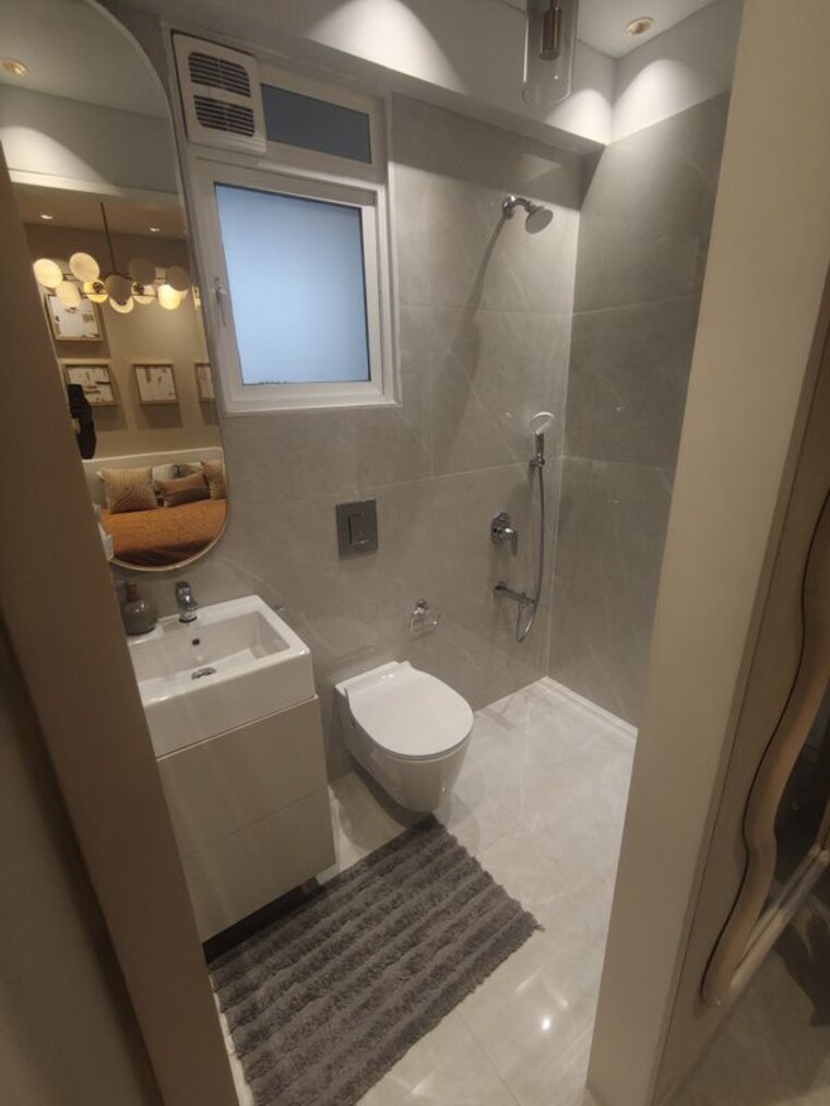 Bathroom, dosti-planet-north 3 Bedroom 861 Sq.Ft. Apartment In Shilphata Thane 10700379