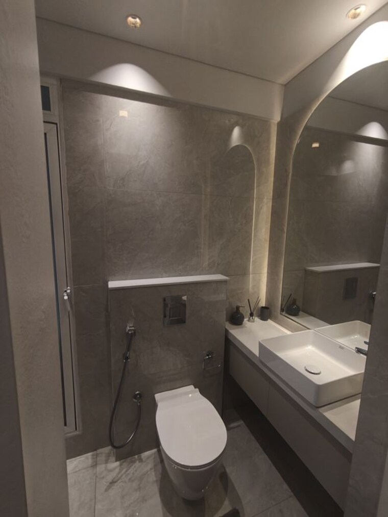 Attached Bathroom, dosti-planet-north 3 Bedroom 861 Sq.Ft. Apartment In Shilphata Thane 10700379