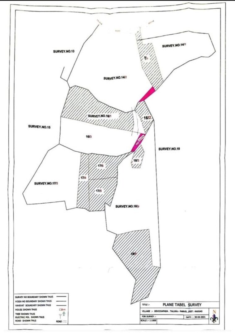 Map Location, taloja  7 Acre Plot In Taloja Navi Mumbai 10700384