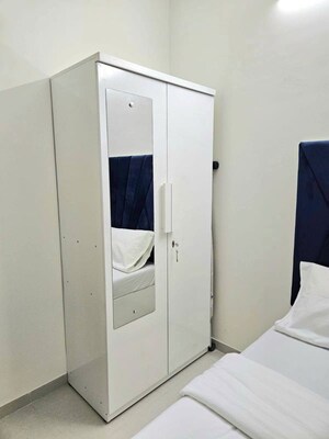 Bathroom in 1 BHK Apartment at Omkar Signet, Malad East – for Rent