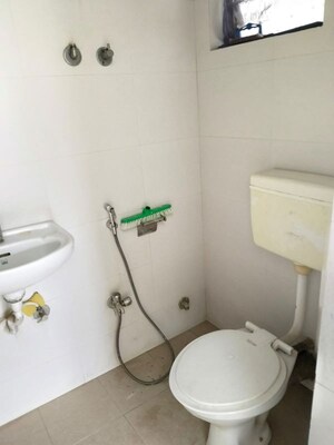 Bathroom in 2 BHK Apartment at New Mahada Colony, Goregaon East – for Rent
