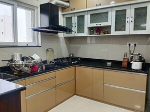 Kitchen in 3 BHK Apartment at Greenmark Galaxy, Kondapur – for Rent