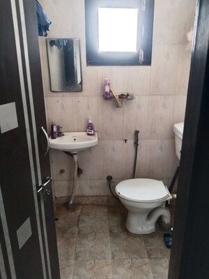 Bathroom in 3 BHK Builder Floor at Mahaveer Homes 2, Gaur City 1 – for Sale