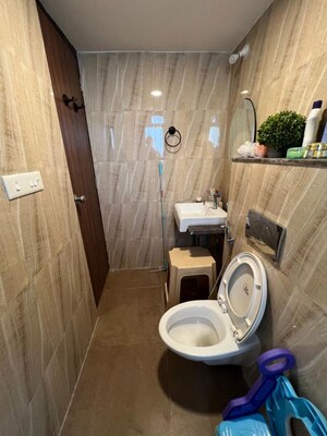 Bathroom in 2 BHK Apartment at Lodha Amara, Kolshet Road – for Sale