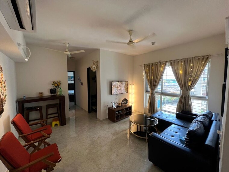 Living Room, lodha-amara 2 Bedroom 800 Sq.Ft. Apartment In Kolshet Road Thane 10700505