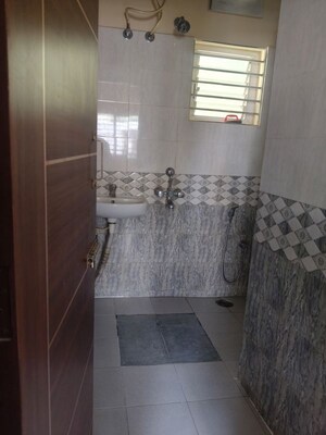 Bathroom in 1 BHK Apartment at Gangothri Apartment, Kodihalli – for Rent