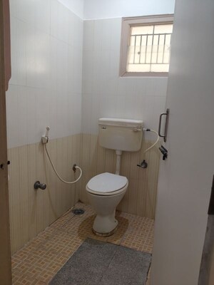 Bathroom in 1 BHK Apartment at Gangothri Apartment, Kodihalli – for Rent