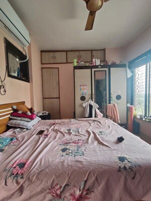 Bedroom in 2 BHK Apartment at Amrut Paradise, Kalwa – for Sale