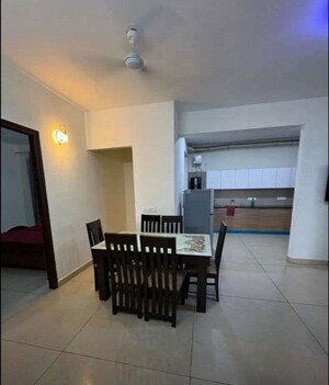 Living Room in 3 BHK Apartment at Maya Green Lotus Saksham, International Airport Road – for Rent