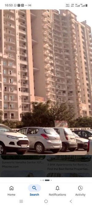 4 BHK Apartment For Sale in Sunworld Vanalika, Sector 107
