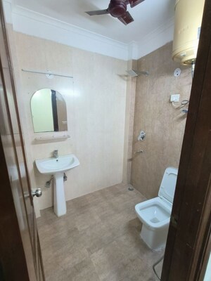 Bathroom in 3 BHK Builder Floor at Kailash Colony – for Rent