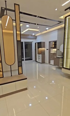 Kitchen in 3 BHK Apartment at Candeur Crescent, Serilingampally – for Rent