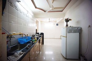 Kitchen in 2 BHK Apartment at Sola – for Sale