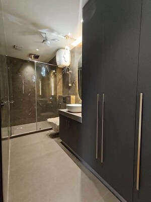 Kitchen in 3 BHK Builder Floor at Ansal Sushant Lok I, Sector 43 – for Rent