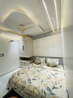Bathroom in 3 BHK Builder Floor at Dwarka Mor – for Rent