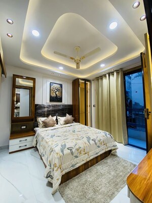 Bedroom in 3 BHK Builder Floor at Dwarka Mor – for Rent