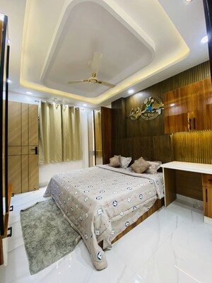 Bedroom in 3 BHK Builder Floor at Dwarka Mor – for Rent