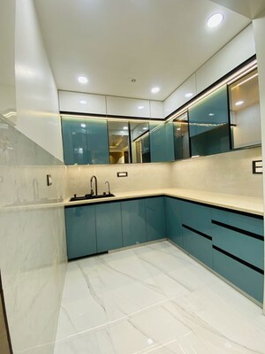 Kitchen in 3 BHK Builder Floor at Dwarka Mor – for Rent