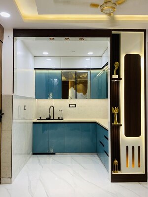 Kitchen in 3 BHK Builder Floor at Dwarka Mor – for Rent