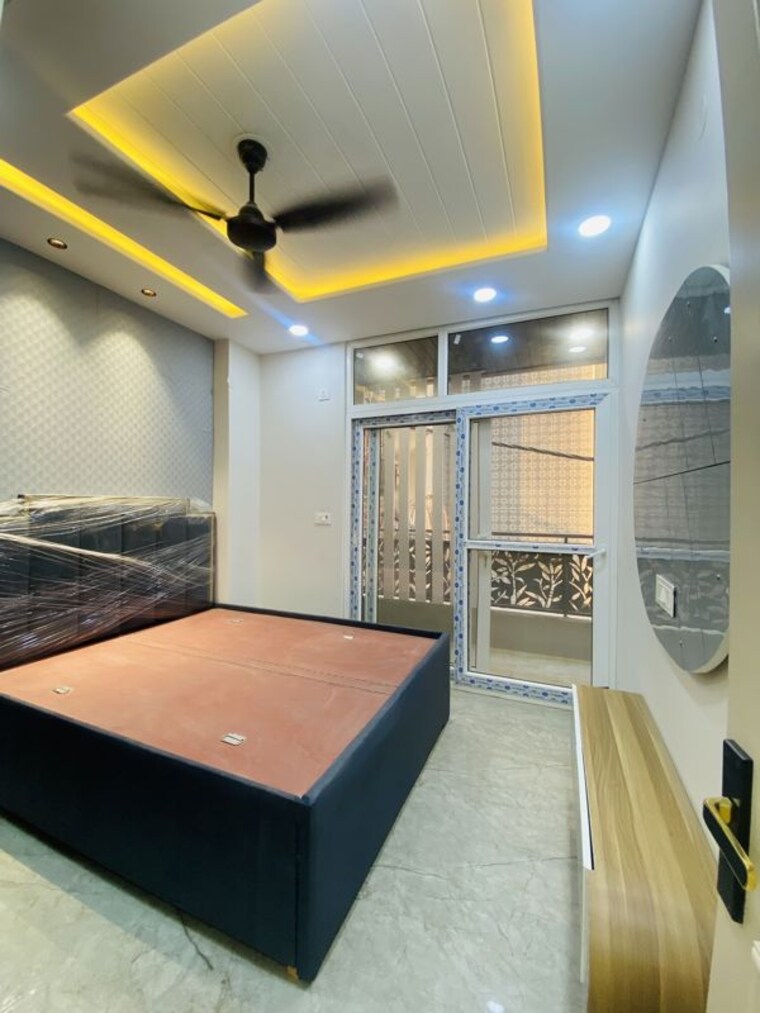 Bedroom, dwarka mor 2 Bedroom 55 Sq.Yd. Builder Floor In Dwarka Mor Delhi 10700684