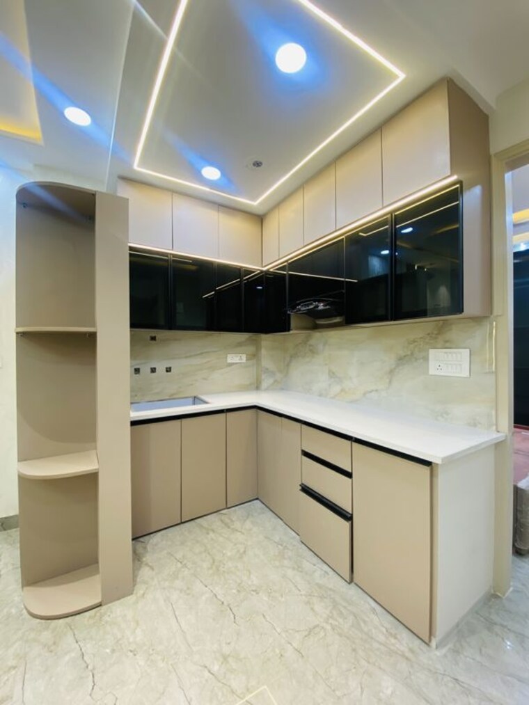 Kitchen, dwarka mor 2 Bedroom 55 Sq.Yd. Builder Floor In Dwarka Mor Delhi 10700684
