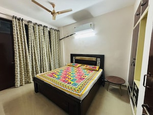 Bedroom in 3 BHK Apartment at Sushma Crescent, Dhakoli – for Rent