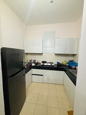 Kitchen in 3 BHK Apartment at Sushma Crescent, Dhakoli – for Rent