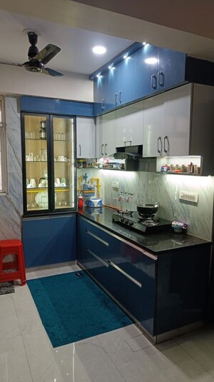 Kitchen in 3 BHK Apartment at Ajnara Integrity, Raj Nagar Extension – for Sale