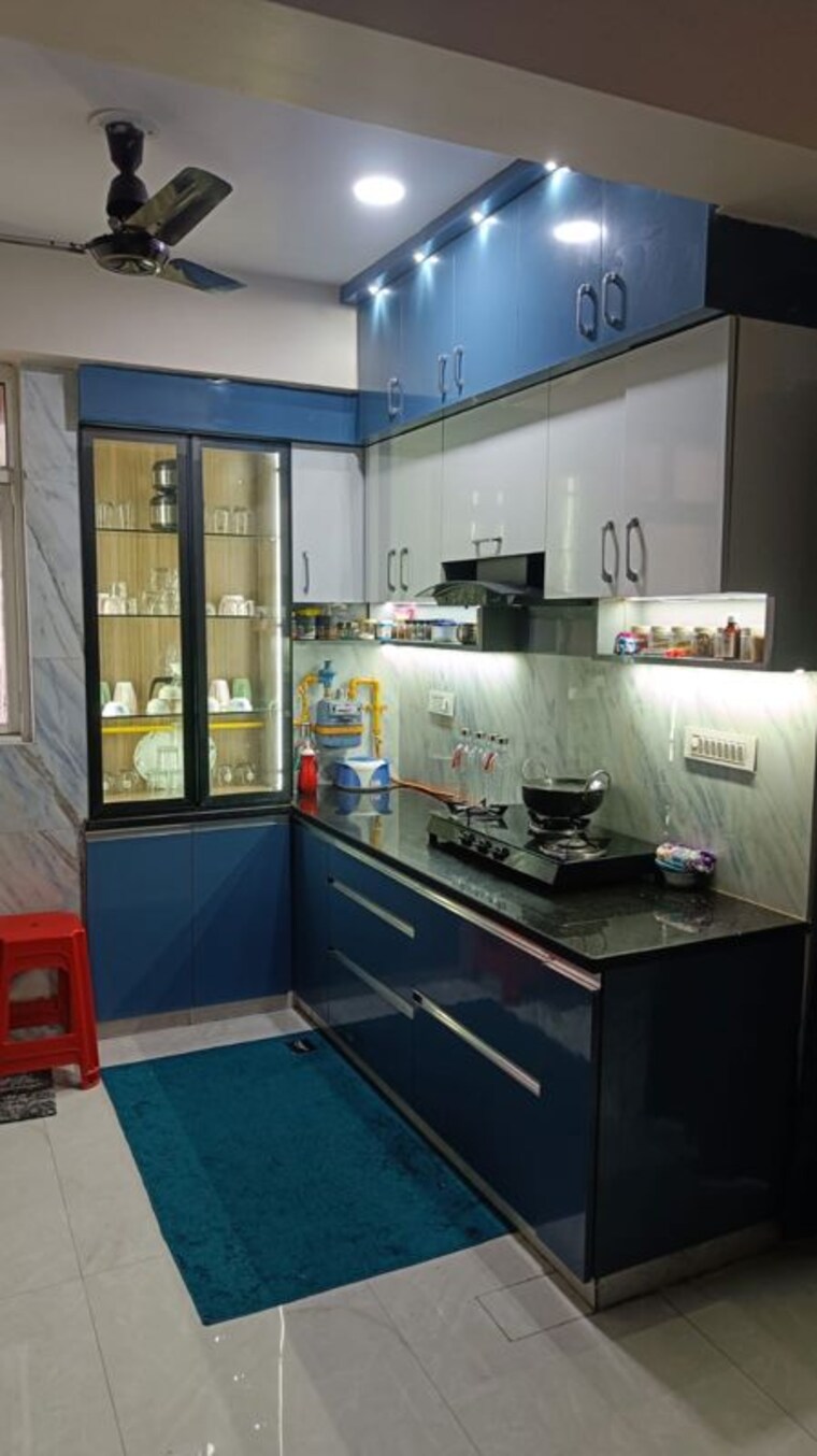 Kitchen, ajnara-integrity 3 Bedroom 1450 Sq.Ft. Apartment In Raj Nagar Extension Ghaziabad 10700744