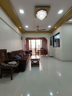 Living Room in 2 BHK Apartment at Shree Krupa Keshav Heights Phase I, Parsik Nagar – for Sale