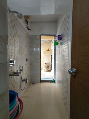 Bathroom in 2 BHK Apartment at Shree Krupa Keshav Heights Phase I, Parsik Nagar – for Sale