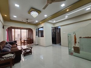 Living Room in 2 BHK Apartment at Shree Krupa Keshav Heights Phase I, Parsik Nagar – for Sale