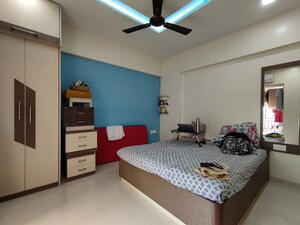 Bedroom in 2 BHK Apartment at Shree Krupa Keshav Heights Phase I, Parsik Nagar – for Sale