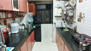 Kitchen in 2 BHK Apartment at Dheeraj Gaurav Heights, Jogeshwari West – for Rent