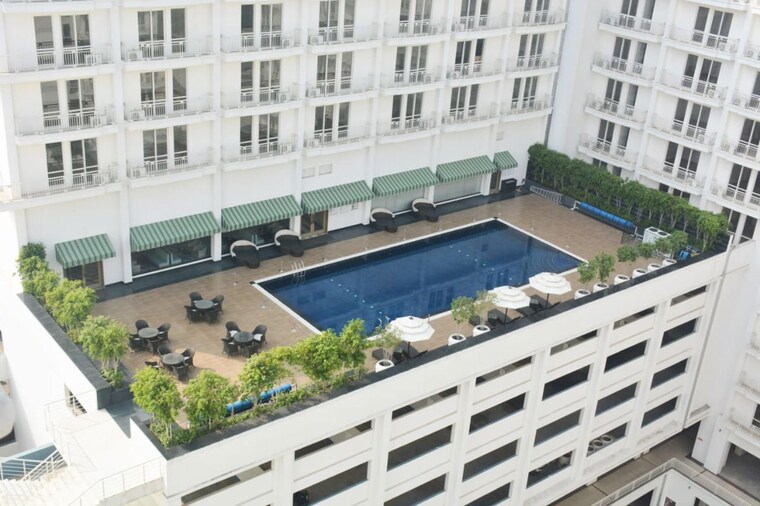 Balcony, gomti nagar Studio 619 Sq.Ft. Apartment In Gomti Nagar Lucknow 10700774