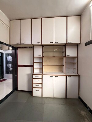 Kitchen in 1 BHK Apartment at Vidhyut CHS, Dombivli West – for Sale