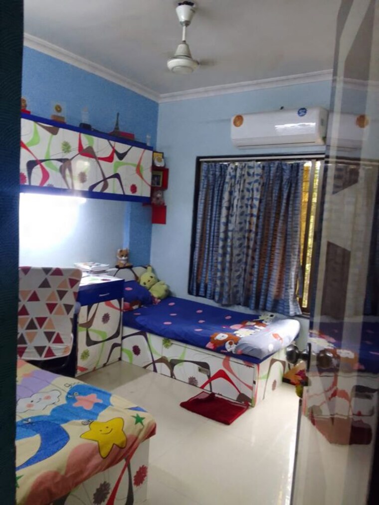 Bedroom, akashganga-complex-kavesar 2 Bedroom 700 Sq.Ft. Apartment In Kavesar Thane 10700805