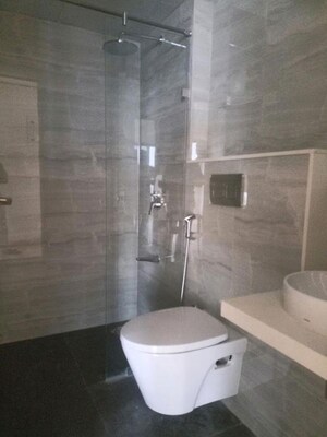 Bathroom in 2 BHK Apartment at Ajmera Aeon, Bhakti Park – for Rent