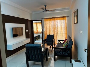 Team Area in 1 BHK Apartment at Prestige Finsbury Park Hyde, Bagaluru – for Rent