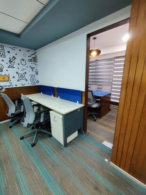 Team Area in  Office Space at Swati Clover, Thaltej – for Rent
