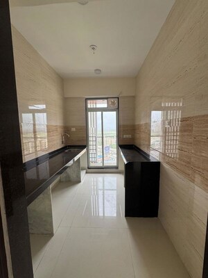 Building Lobby in 1 BHK Apartment at JVM Twin Tower, Kasarvadavali – for Rent