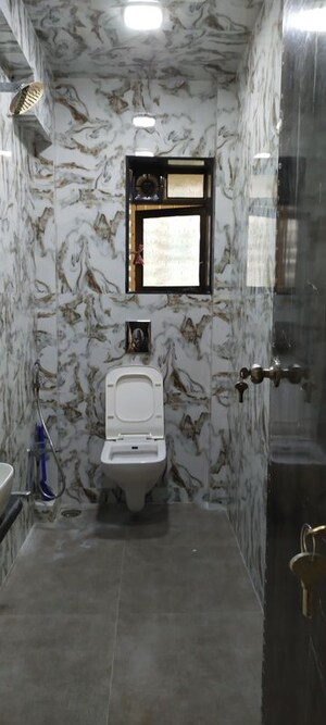 Attached Bathroom in 2 BHK Apartment at Cross Gate Apartment, Andheri West – for Rent