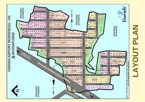  Plot – Map Location View at Swathi Neeladhri Township, Bhogapuram - for Sale
