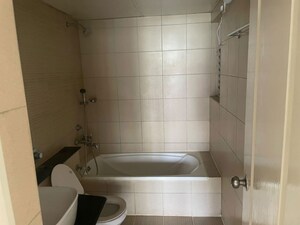 Bathroom in 3 BHK Apartment at Casagrand Lorenza, Kogilu – for Rent
